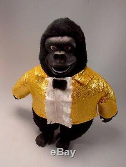 SHOWBIZ PIZZA Gorilla FATZ GERONIMO 1980's Doll Figure Toy Plush chuck e. Cheese