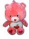 Smart Heart Apple Plush Jumbo 26 Care Bears Pink 2005 Stuffed Animal