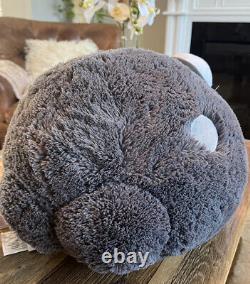 SQUISHABLE Worrible ANDREW BELL Plush 15 Grey Blue Drool Stress Large Stuffed