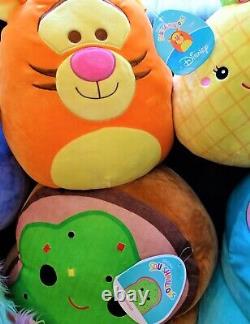 SQUISHMALLOW KELLYTOY PLUSH STUFFED ANIMAL SET OF 12 RARE with TAGS