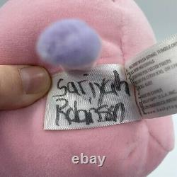 SQUISHMALLOWS Very Rare Plush Patty the Cow Pink/Purple Easter Edition 6