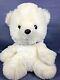 Sanei White Teddy Bear Plush Ultra Rare Japan Soft Stuffed Animal 11