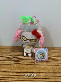 Sanrio Characters Tentacles Splatoons2 Hime Marina Tag Plush Japan On hand In US