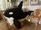 Seaworld Shamu Orca Killer Whale Plush Stuffed Animal 72 Mega Large Jumbo