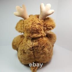 Sears Soft Dreams Reindeer Plush Stuffed Animal 1990's Christmas 16 No. 55610