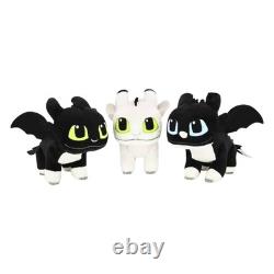 Set Night Light Plush Doll 8 Official Licensed How to Train Your Dragon 3 Toys