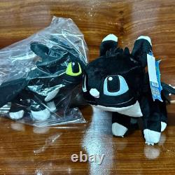 Set Night Light Plush Doll 8 Official Licensed How to Train Your Dragon 3 Toys