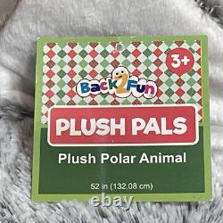 Set Of 3 (Small Medium XXL) Husky Dog Plush Polar Stuffed Animal Toys White Gray
