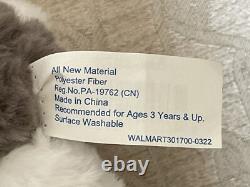 Set Of 3 (Small Medium XXL) Husky Dog Plush Polar Stuffed Animal Toys White Gray