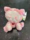 Skelanimals 7 Pink Plush Stuffed Animal Skeleton With Heart Kit The Cat Rare