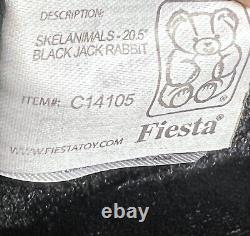 Skelanimals Jack The Rabbit Fiesta Stuffed Animal Plush 20.5 Collectible Toy NEW