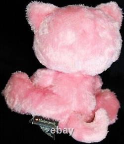 Skelanimals Pink Cat Plush Stuffed Animal 7 White Skeleton Heart Jakks Pacific