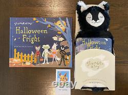 Slumberkins LIMITED EDITION Halloween Black Cat Lynx Kin Animal Stress Relief