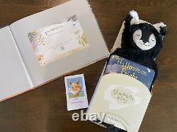 Slumberkins LIMITED EDITION Halloween Black Cat Lynx Kin Animal Stress Relief