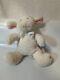 Soft Dreams White Lamb Plush Baby Musical Lovey Stuffed Animal Wind Up Duck Bow