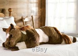 Soft Giant Plush Horse Large Body Pillow Stuffed Animal Toy Cuddly Pony Cute Big