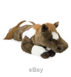 Soft Giant Plush Horse Large Body Pillow Stuffed Animal Toy Cuddly Pony Cute Big