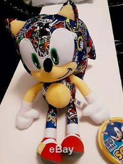 Sonic Hedgehog Plush Stuffed Doll SEGA Boys Kids Toy Gift 12 New Authentic