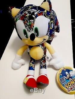 Sonic Hedgehog Plush Stuffed Doll SEGA Boys Kids Toy Gift 12 New Authentic