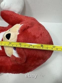 Sonic The Hedgehog 2 Knuckles BAB Plush Build-A-Bear 17 Stuffed Animal