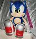 Sonic The Hedgehog 2001 Soap Shoes Sonic Plush Tagged Sonic Adventure Super Rare