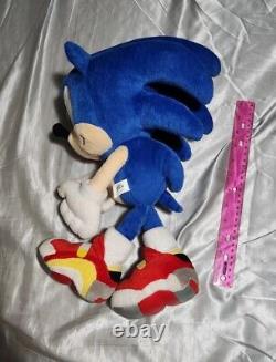 Sonic The Hedgehog 2001 SOAP SHOES SONIC Plush TAGGED Sonic Adventure SUPER RARE