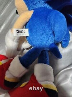 Sonic The Hedgehog 2001 SOAP SHOES SONIC Plush TAGGED Sonic Adventure SUPER RARE