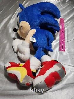 Sonic The Hedgehog 2001 SOAP SHOES SONIC Plush TAGGED Sonic Adventure SUPER RARE