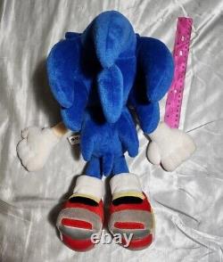 Sonic The Hedgehog 2001 SOAP SHOES SONIC Plush TAGGED Sonic Adventure SUPER RARE