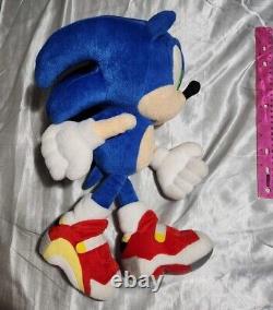 Sonic The Hedgehog 2001 SOAP SHOES SONIC Plush TAGGED Sonic Adventure SUPER RARE