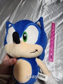 Sonic The Hedgehog 2001 SOAP SHOES SONIC Plush TAGGED Sonic Adventure SUPER RARE