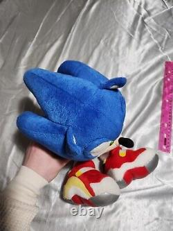 Sonic The Hedgehog 2001 SOAP SHOES SONIC Plush TAGGED Sonic Adventure SUPER RARE