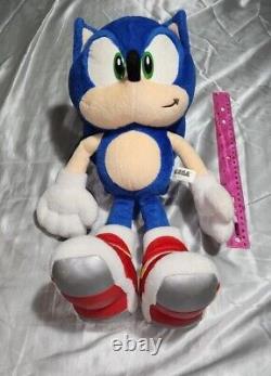 Sonic The Hedgehog 2001 SOAP SHOES SONIC Plush TAGGED Sonic Adventure SUPER RARE