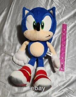 Sonic The Hedgehog 2001 SOAP SHOES SONIC Plush TAGGED Sonic Adventure SUPER RARE