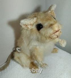 Soy Kireina Rat Realistic Plush Stuffed Animal Handcrafted One of a Kind