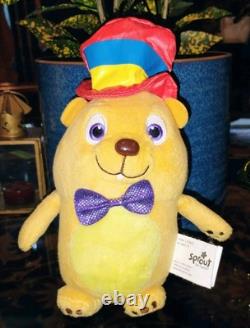 Sprout Tv Station Universal Kids Plush Hatty Hamster 8 RARE Fiesta Toys Z