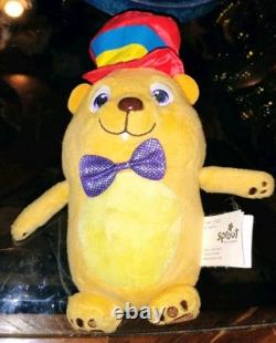 Sprout Tv Station Universal Kids Plush Hatty Hamster 8 RARE Fiesta Toys Z