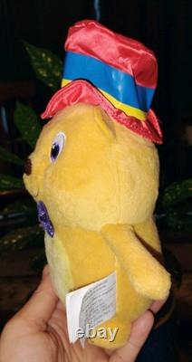Sprout Tv Station Universal Kids Plush Hatty Hamster 8 RARE Fiesta Toys Z
