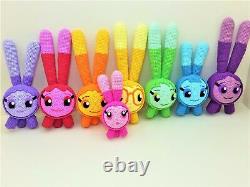 Squeeky peepers plush set of crochet 8 toys Abby Hatcher toy