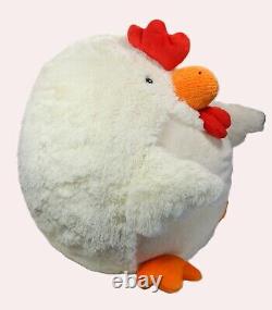 Squishable White Rooster 15-inch 2011 Retired Plush Toy Hard to Find