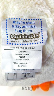 Squishable White Rooster 15-inch 2011 Retired Plush Toy Hard to Find