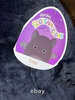 Squishmallows 24” Emily the Bat Halloween 2021 Super Soft Giant Plush NWT 