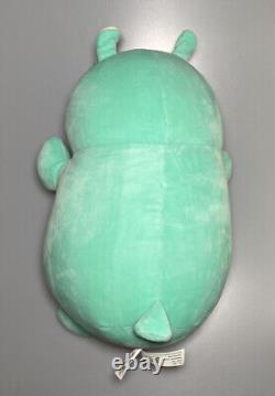 Squishmallow Bunny Rabbit Plush Green Mint Aqua Carrot Pillow 18 Kellytoy