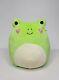 Squishmallows Kelly Toy Philippe Frog Valentine's Squad Pink Hearts 8 Plush