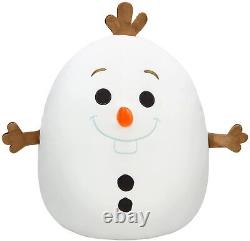 Squishmallows Kellytoy Plush Toy 14 Olaf Disney Characters, Soft Stuffed Animal