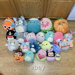 Squishmallows Lot 23 NWT RETIRED RARE 16 Lbs Of Plush Stuffed Animals All Sizes