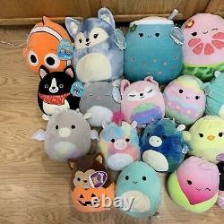 Squishmallows Lot 23 NWT RETIRED RARE 16 Lbs Of Plush Stuffed Animals All Sizes