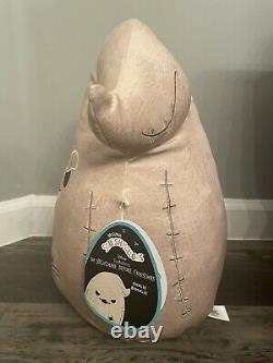 Squishmallows NWT Tan OOGIE BOOGIE 14 Inch Plush Nightmare Before Christmas