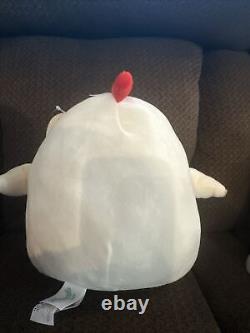 Squishmallows Official Kellytoy Plush 8 Inch Todd the chicken RARE NWT