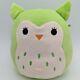 Squishmallows Owen The Owl 8 Green Stuffed Animal Plush Toy No Tags Retired